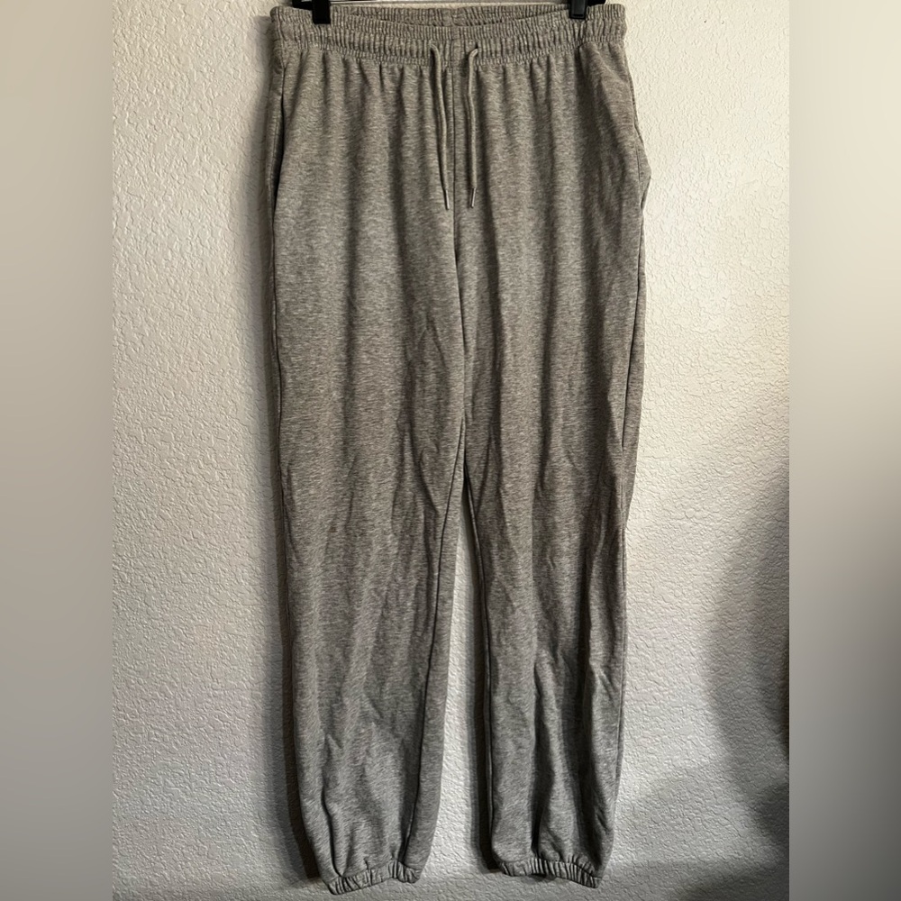 Grey sweatpants with pockets comfy y2k NEW